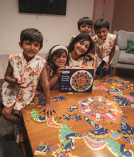 Load image into Gallery viewer, Family Rangoli Puzzle - 150 Pcs
