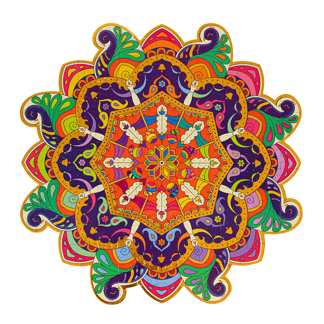 Family Rangoli Puzzle - 150 Pcs