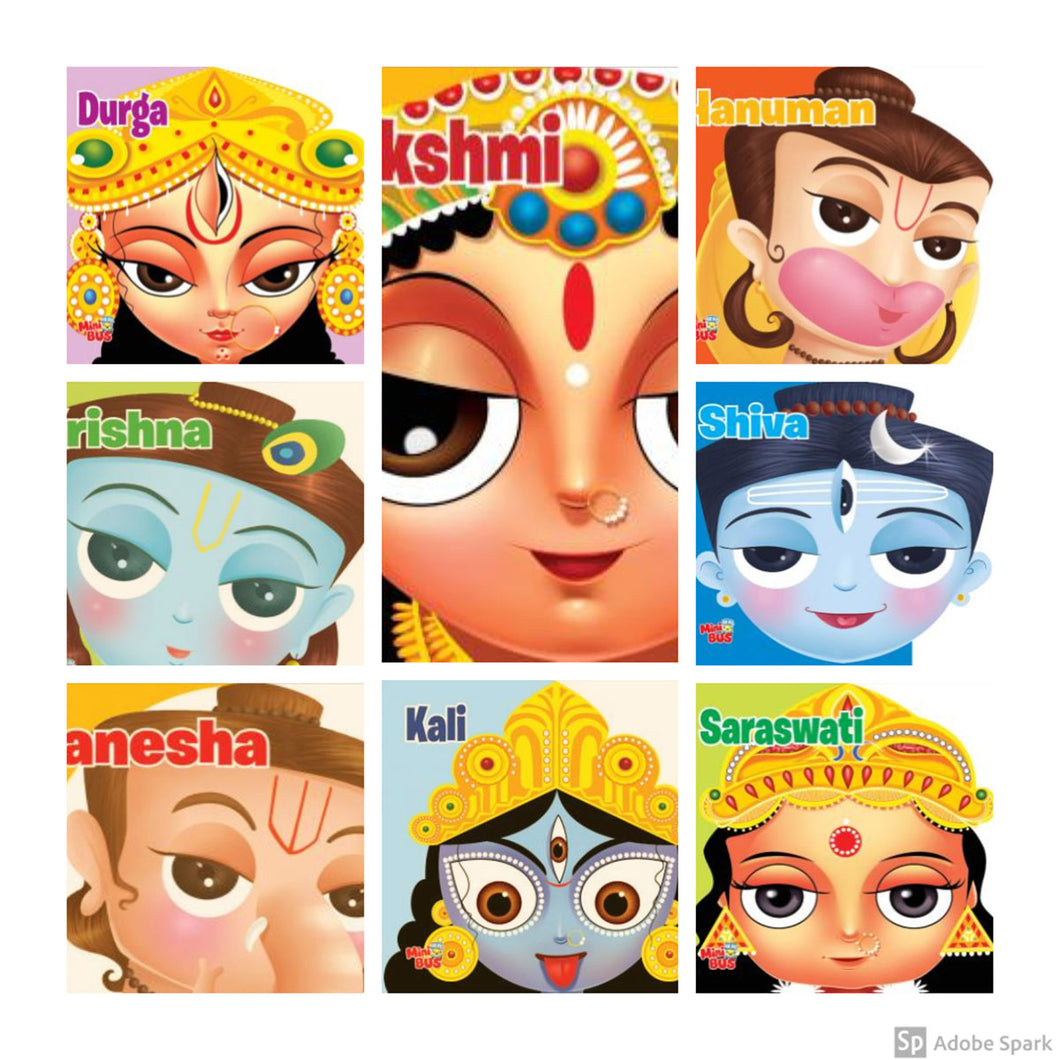 Gods and Goddesses Board Book Bundle (8 books)