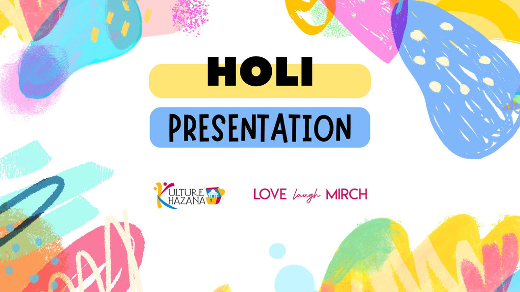 Holi Classroom Presentation - Free Download