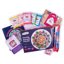 Load image into Gallery viewer, Holi Deluxe Kit - Colors, Activities and Puzzle
