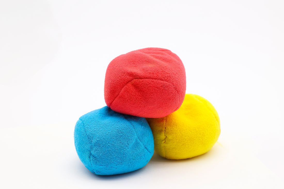 Holi Color Powder Balls – Pack of 3 (Red, Blue & Yellow)