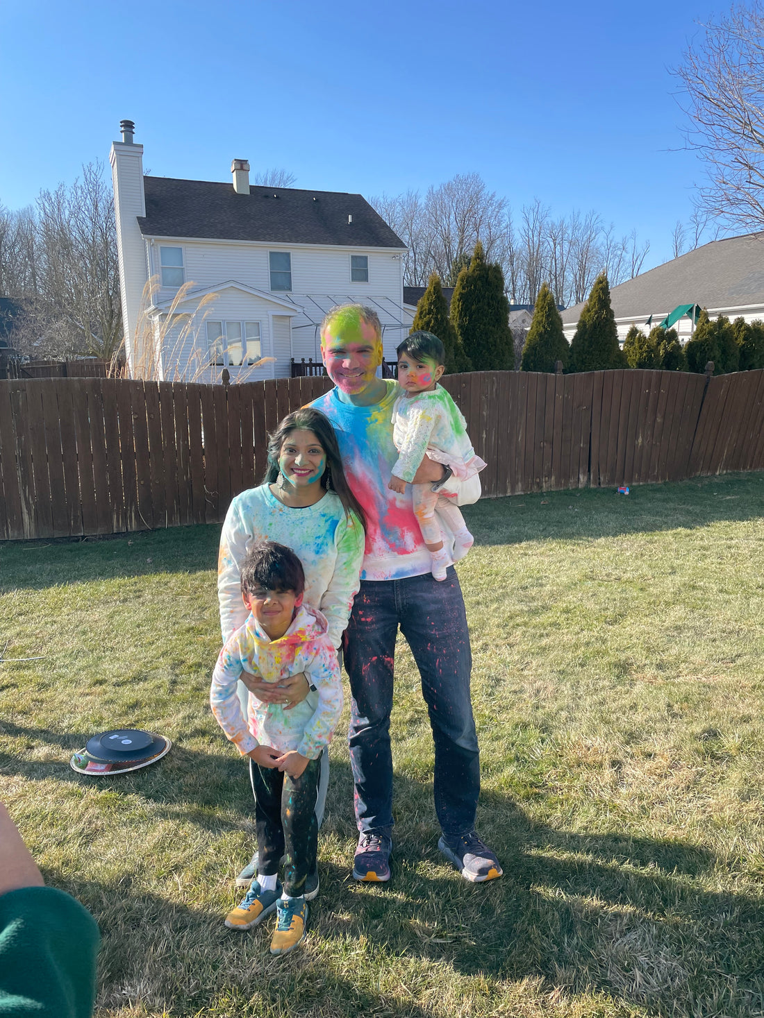 Non-Toxic Holi Color Powder - Pack of 50