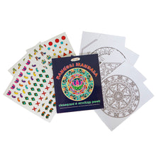 Load image into Gallery viewer, Rangoli Mandala Bundle - Puzzle and Coloring + Sticker Book
