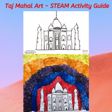 Load image into Gallery viewer, Taj Mahal STEAM Activity Guide
