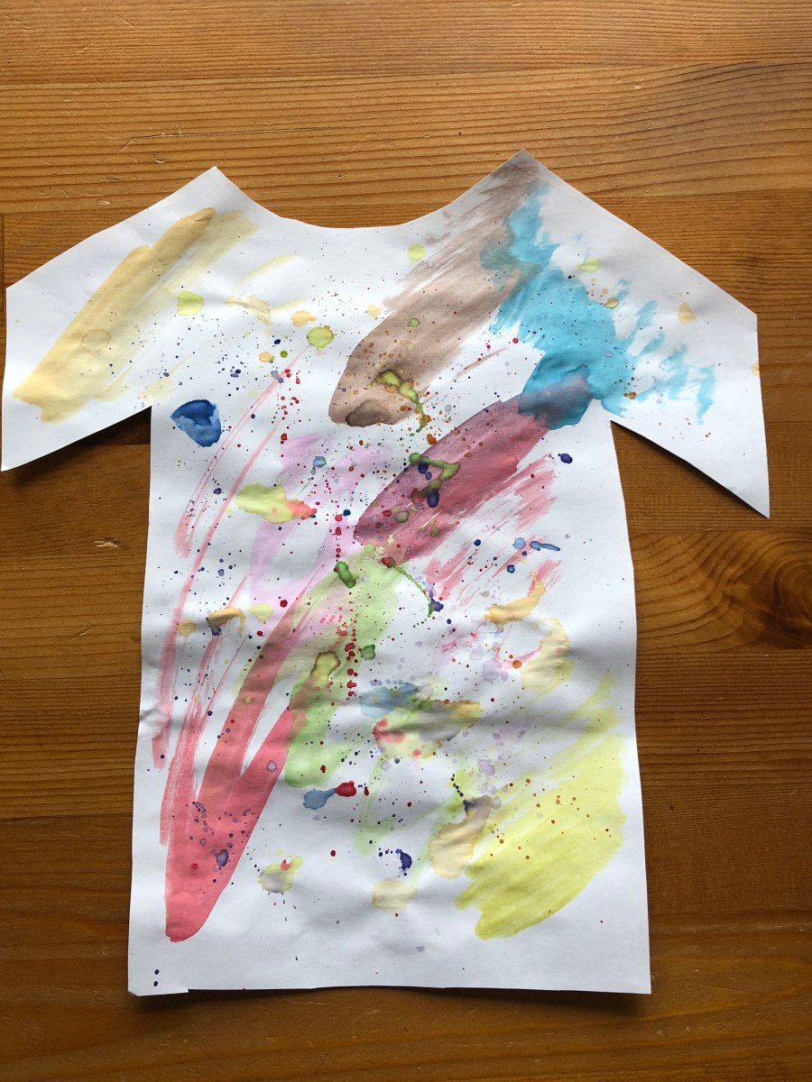 Holi shirt STEAM craft